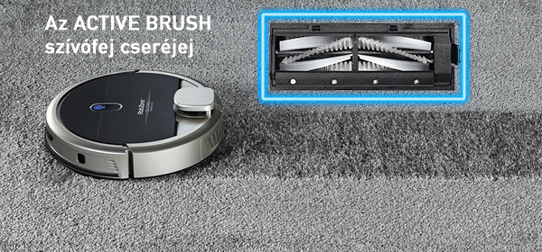 Duoro XCONTROL extra teljesítményű robotporszívó